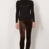 Pants*Avenue Montaigne Pull On Skinny Velvet Olive